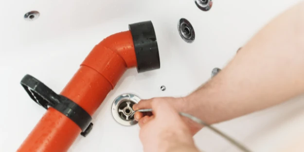 Douche ontstoppen